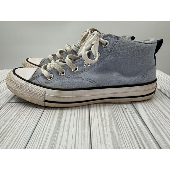 Converse‎ Chuck Taylor All Star Mid GS 'Malden Street - Rainy Daze Blue' Kids 6 - Picture 4 of 10